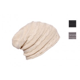 Braided Pattern Beanie - 10 per pack - $1.50 ea